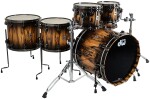 DW Collector´s Natural to Black Burst over Royal Ebony