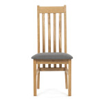 Jídelní židle, přírodní, masiv, C-2100 GREY2