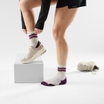 Dámské merino běžecké ponožky SMARTWOOL Women's Run Targeted Cushion Mid Crew So, Ash velikost: 42-45 (L)