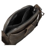 Menší dámská crossbody kapsa Lóra, tmavě béžová