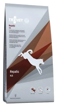 TROVET Hepatic HLD kuře / Veterinární granule pro psy / podpora jater / všechna plemena / 12,5 kg