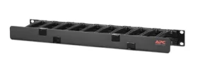APC Horizontal Cable Manager, 1U Single Side w.Cover AR8602A