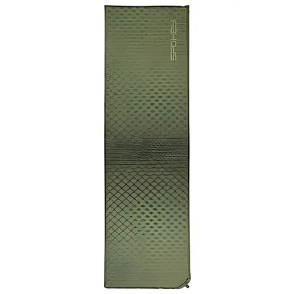 Spokey AIR PAD khaki / Samonafukovací karimatka / 180 x 50 x 2,5 cm / R-Value 3 (5905339410665)