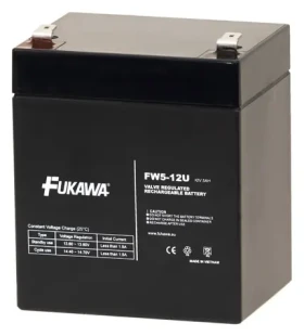 FUKAWA FW 5-12U / Baterie do UPS / 12V / 5Ah / Faston F2 6,3mm (12156)