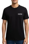 Pánské triko Guess Andres U6GM03 černé
