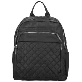Stylový dámský textilní batoh Dinara, černý