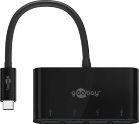 Goobay 61073 4-portový adaptér / 1x USB-C M na 4x USB-A F (4040849610738)