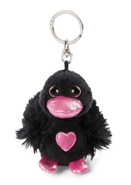 NICI klíčenka Love Černá labuť