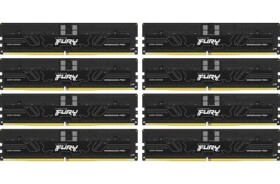 Kingston FURY Renegade Pro Black PnP 256GB (8x32GB) DDR5 4800MHz / CL36 / DIMM / ECC / XMP / 1.1V (KF548R36RBK8-256)