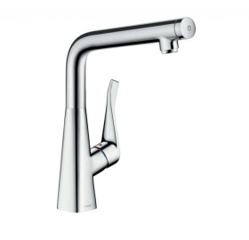 HANSGROHE - M71 Dřezová baterie Metris Select, EcoSmart, chrom 14785000