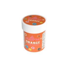 SweetArt gelová barva Orange (30 g)