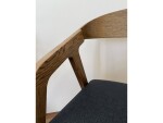 Murdia Dubová židle Frame, patina-černá masiv Typ čalounění: Cloud 97