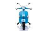 Mamido Dětský elektrický skútr Vespa PX150 12V modrý