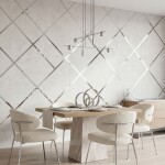 REA - Samolepicí dekorativní lišta P14454CC 3,8cm Silver HOM-09988