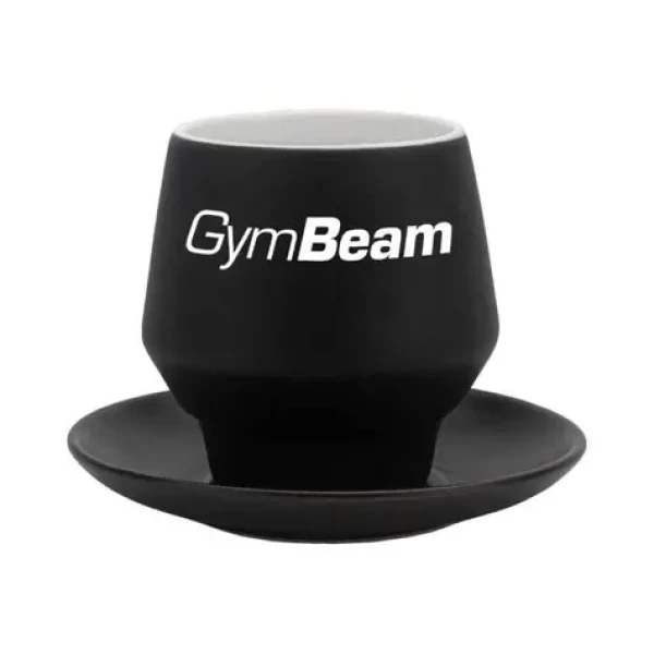 Keramický šálek 190 ml - GymBeam (černá) (79771-1-single_variant)