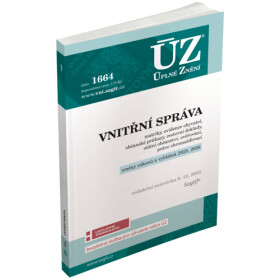 ÚZ č. 1664 - Vnitřní správa