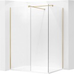 MEXEN - Spojka stabilizačních vzpěr pro sprchové zástěny Kioto zlatá 800-09-50x