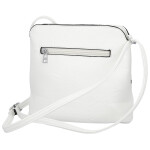 Stylová dámská koženková crossbody Kira, bílá
