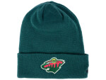 Pánská Zimní Čepice Minnesota Wild adidas NHL Basic Cuff Knit