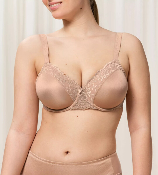 Podprsenka nevyztužená Ladyform Soft W hladce tělová 6106 - Triumph tělová 6106 75G