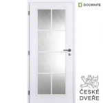Interiérové dveře Elida Sklo Bílé 80L