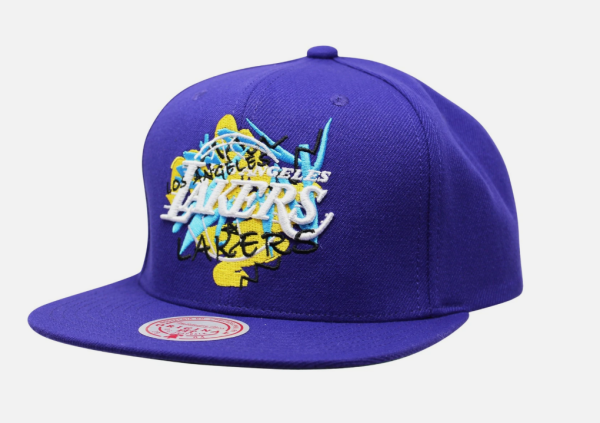 Mitchell & Ness Pánská kšiltovka Los Angeles Lakers NBA Fruit Loops Snapback