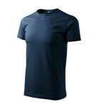 Heavy New tričko unisex námořní modrá 2XL