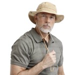 Bushman Pánský a dámský klobouk Habit, béžový 58