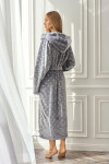 L&L 2551 Amira Long S-2XL dámský župan bílá L
