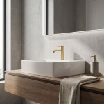 REA - Umyvadlová baterie Rivo Brush Gold REA-B6533