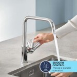 GROHE - QuickFix Start Dřezová baterie, matná černá 304702430