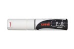 Uni Chalk Marker PWE-8K bílý 8 mm