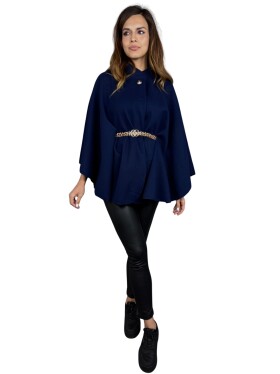 HOSH Pončo Evelora Velikost: UNI, Barva: Tmavě modrá