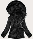 Černá dámská prošívaná bunda (RQW-7009) černá 54