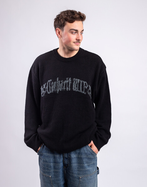 Carhartt WIP Commuting Sweater Black L