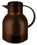 Emsa Samba Vacuum 1l hnědá / Vakuová konvice (termoska) / Quick Press (509820)