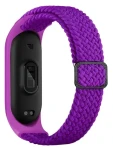 Beline Nylon fialová / Řemínek / nylonový / pro Xiaomi Mi Band 8, 9, 10