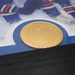 Obraz Edmonton Oilers NHL Leon Draisaitl 1000 Points Bronze Coin