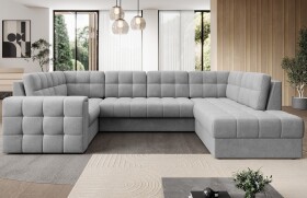 Sedací souprava Blewett Provedení: Pravá U, látka: Monolith 85