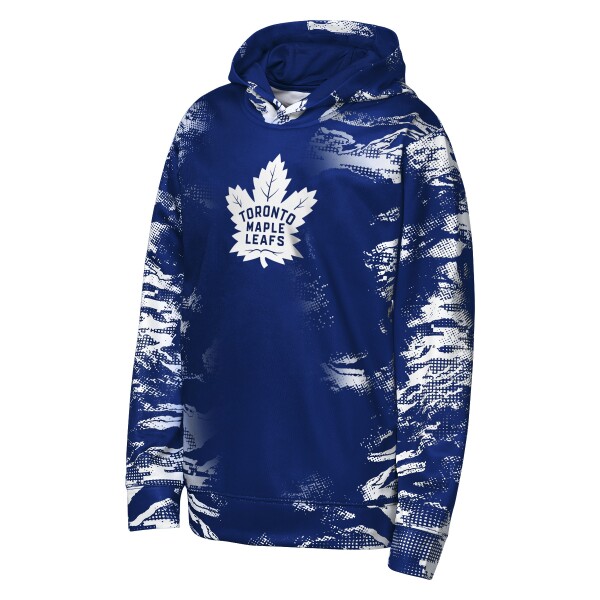 Outerstuff Dětská mikina Toronto Maple Leafs NHL Team Dynamics Pullover Sublimated Velikost: Dětské M (136 – 152)