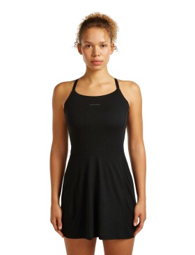 Dámské merino šaty ICEBREAKER Wmns 150 Active Dress, Black velikost: XS