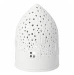 Räder Porcelánový svícen Points, bílá barva, porcelán
