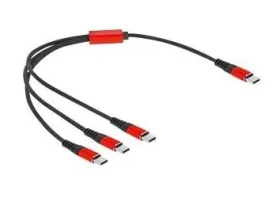 DeLock USB-C (M) - USB-C (M) 30 cm černá / Kabel / USB 2.0 / 5V, 3A (86712)