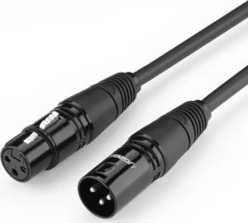 Ugreen 20712B černá / Kabel XLR - XLR / 5 m (20712B)