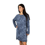 HOSH Mikinové šaty DREAM Velikost: UNI, Barva: Hnědá