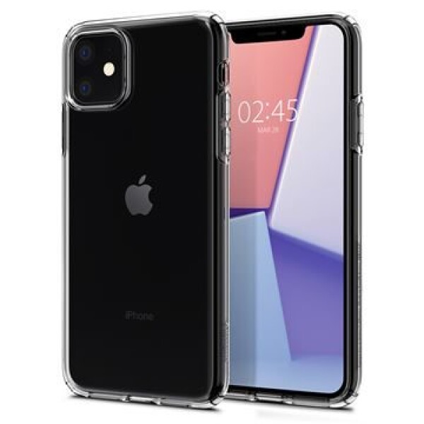 Pouzdro Spigen Liquid Crystal Apple iPhone 11 čiré