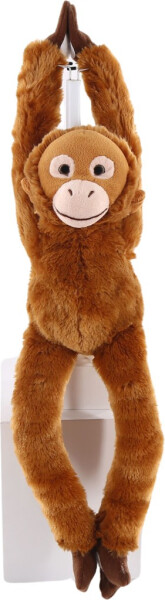 Orangutan mládě visící 46 cm - Sparkys