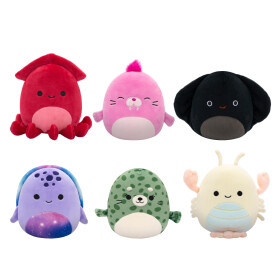 Plyšový mazlíček Squishmallows Mystery voňavý plyšák - mořští tvorové