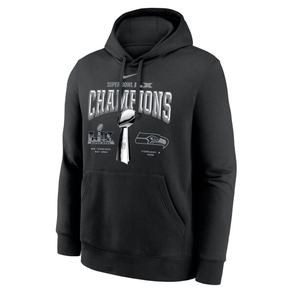 Nike Pánská mikina Seattle Seahawks NFL Super Bowl LX Champions Locker Room Hoodie Velikost: 2XL