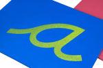 Moyo Montessori Moyo Montessori Hmatová písmena (psací písmo - malé - americká norma)